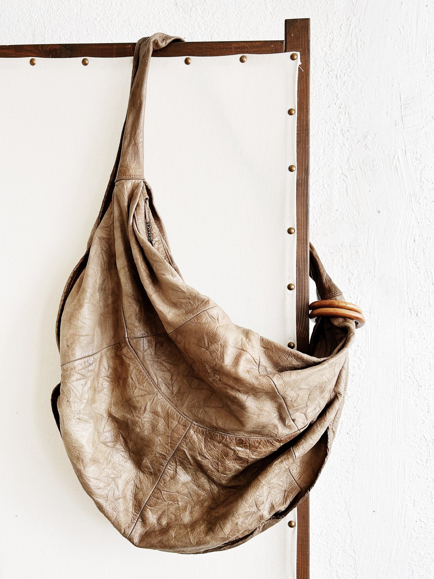 Vintage Oversized Brio Leather Purse