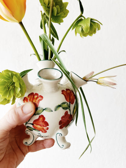 Antique Delft Tulip Vase