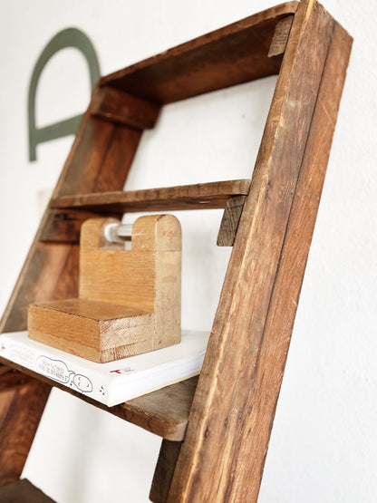 Antique Ladder Shelf
