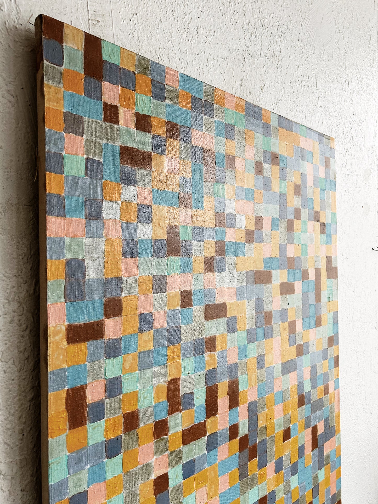 Large Vintage Original Abstract Painting