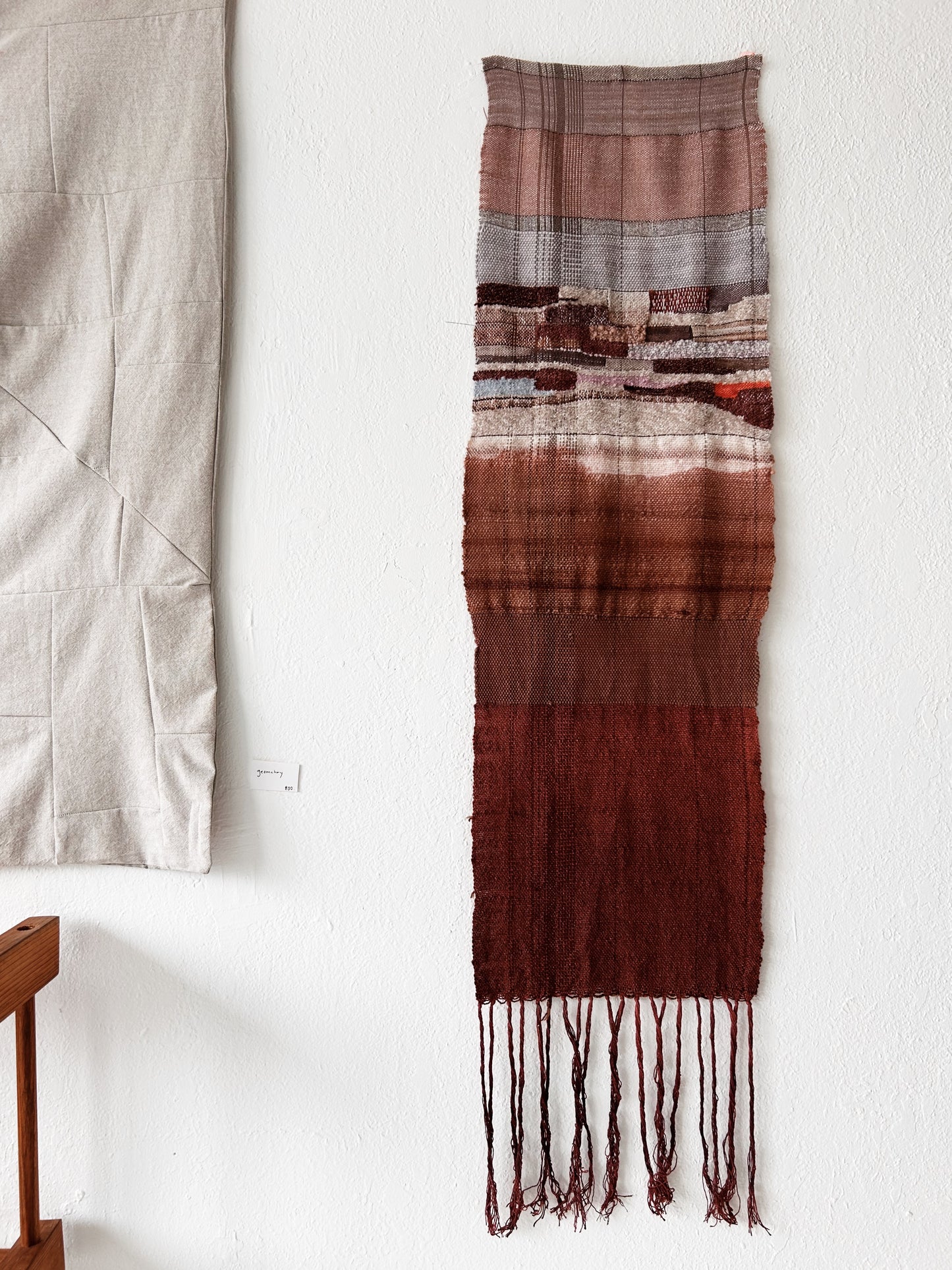 Jess Feury Weaving 'Canyon'