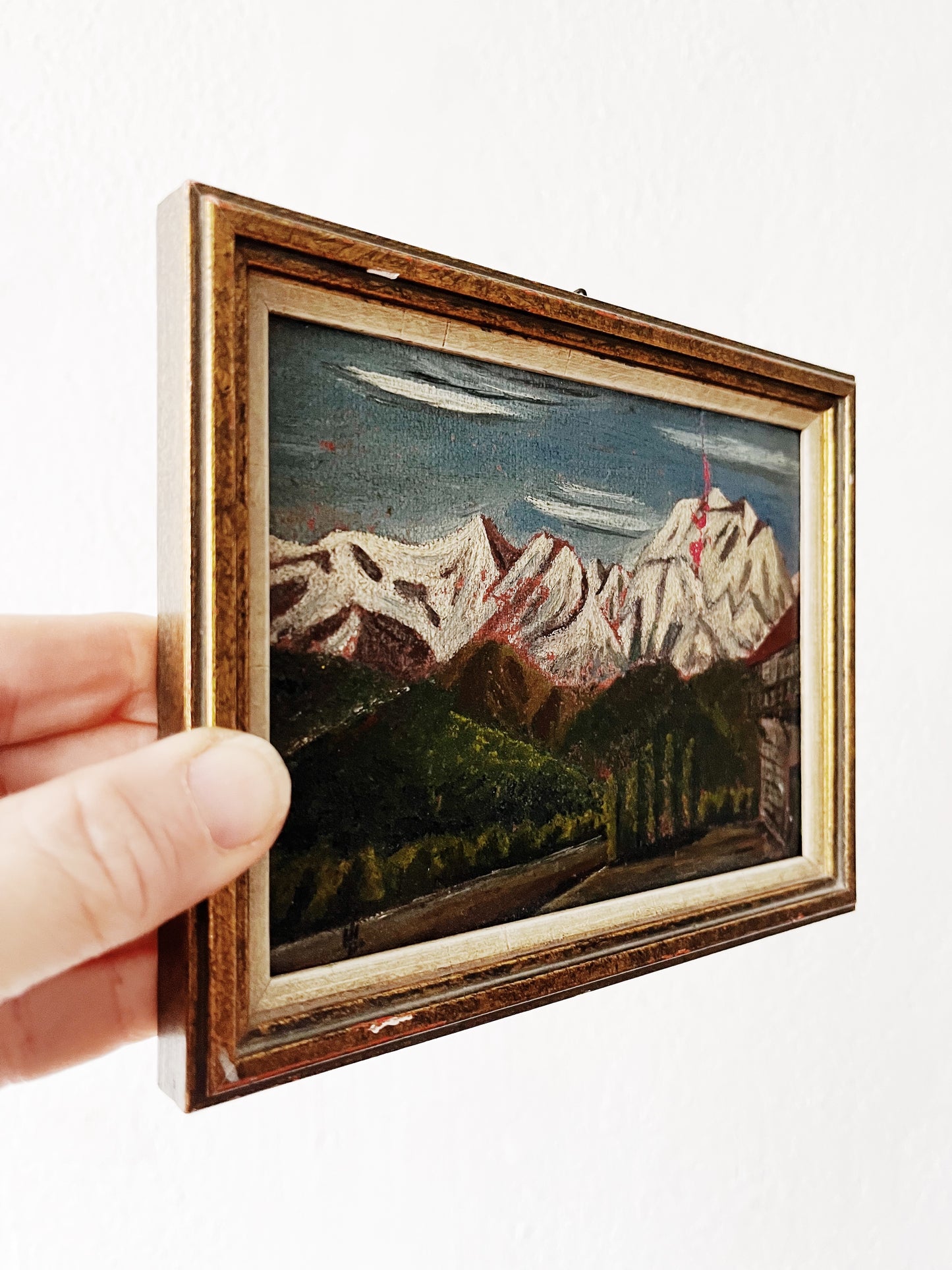 Petite Landscape Painting