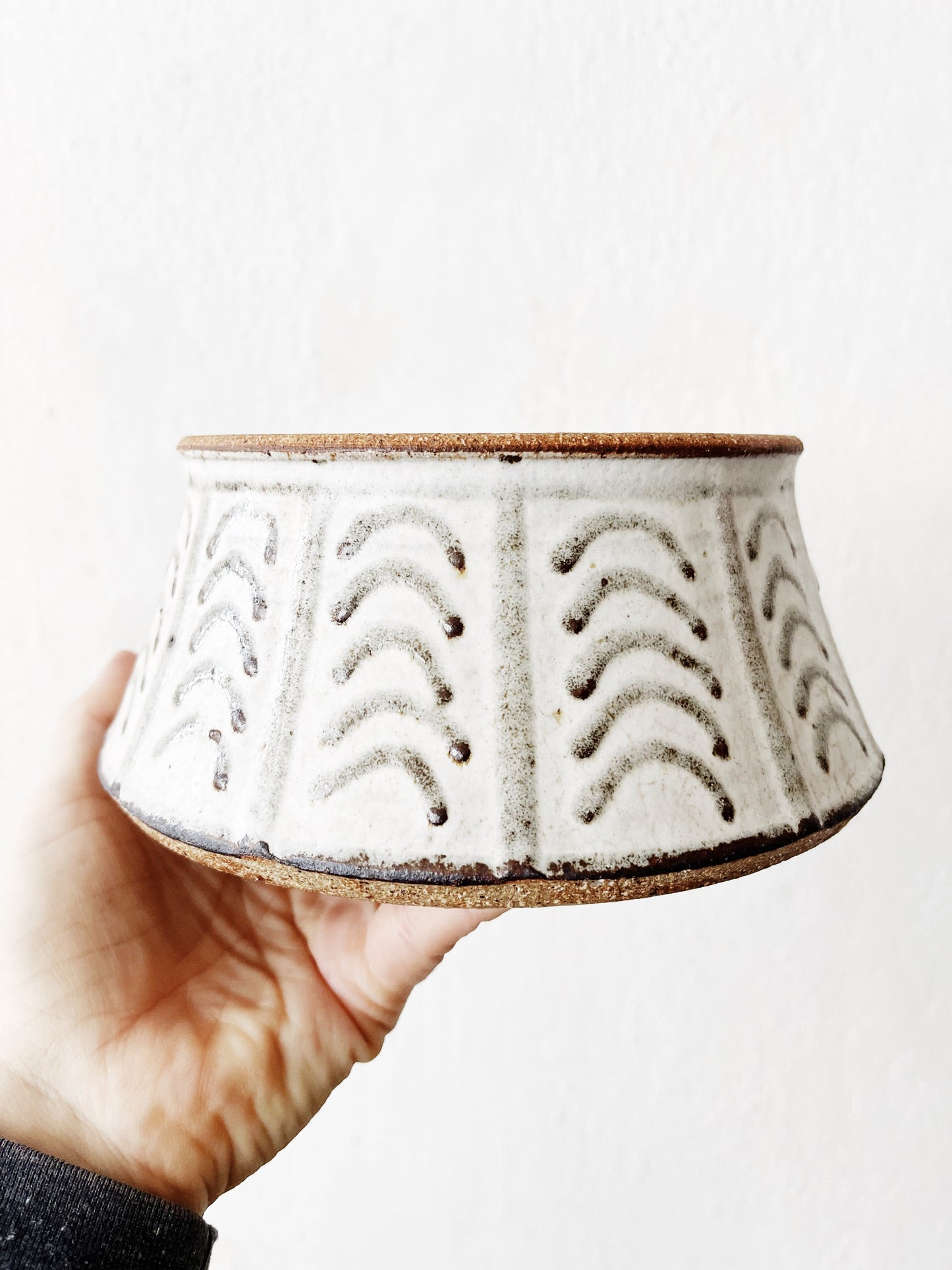 Vintage Stoneware Studio Planter