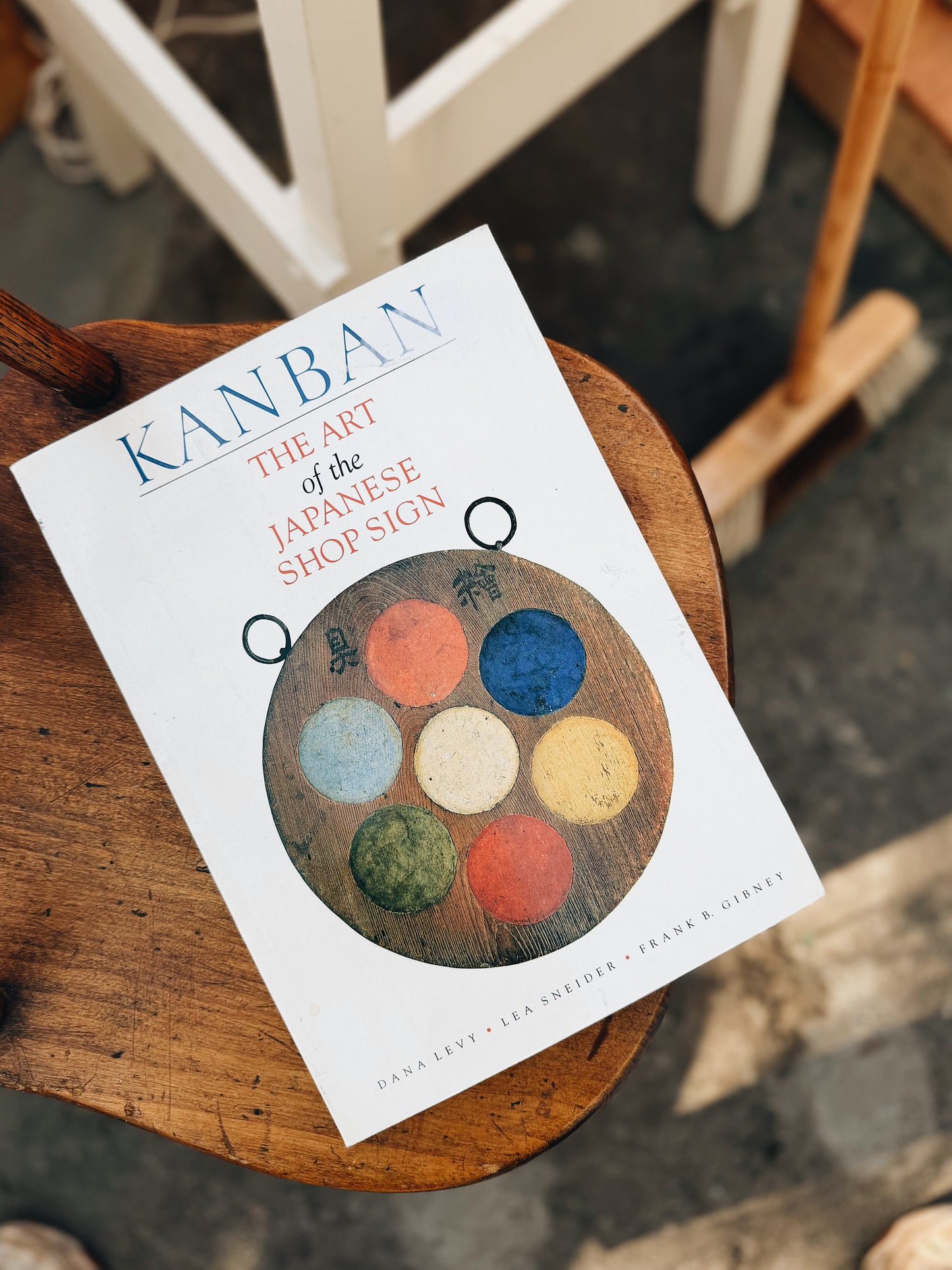 KANBAN the Art of the Japanese Shop Sign Vintage Book