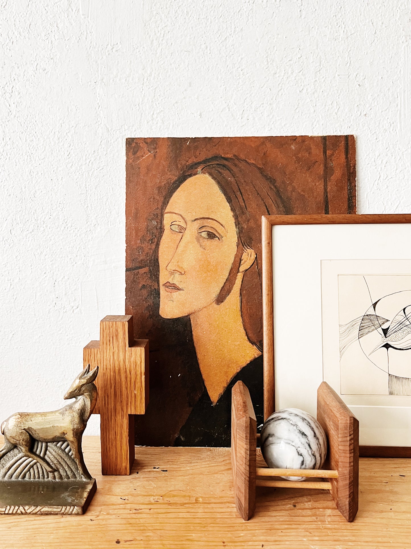 Vintage Modigliani Pressed Litho