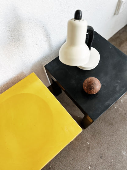 Vintage Plastic Parsons Side Table