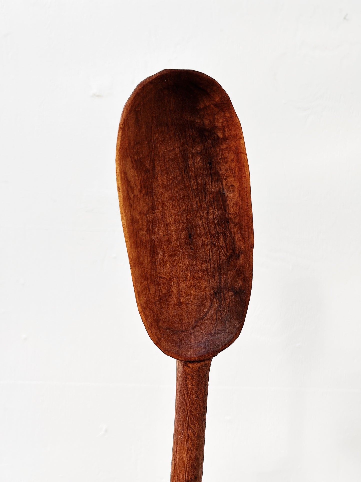 Oversized Primitive  Wood Ladle
