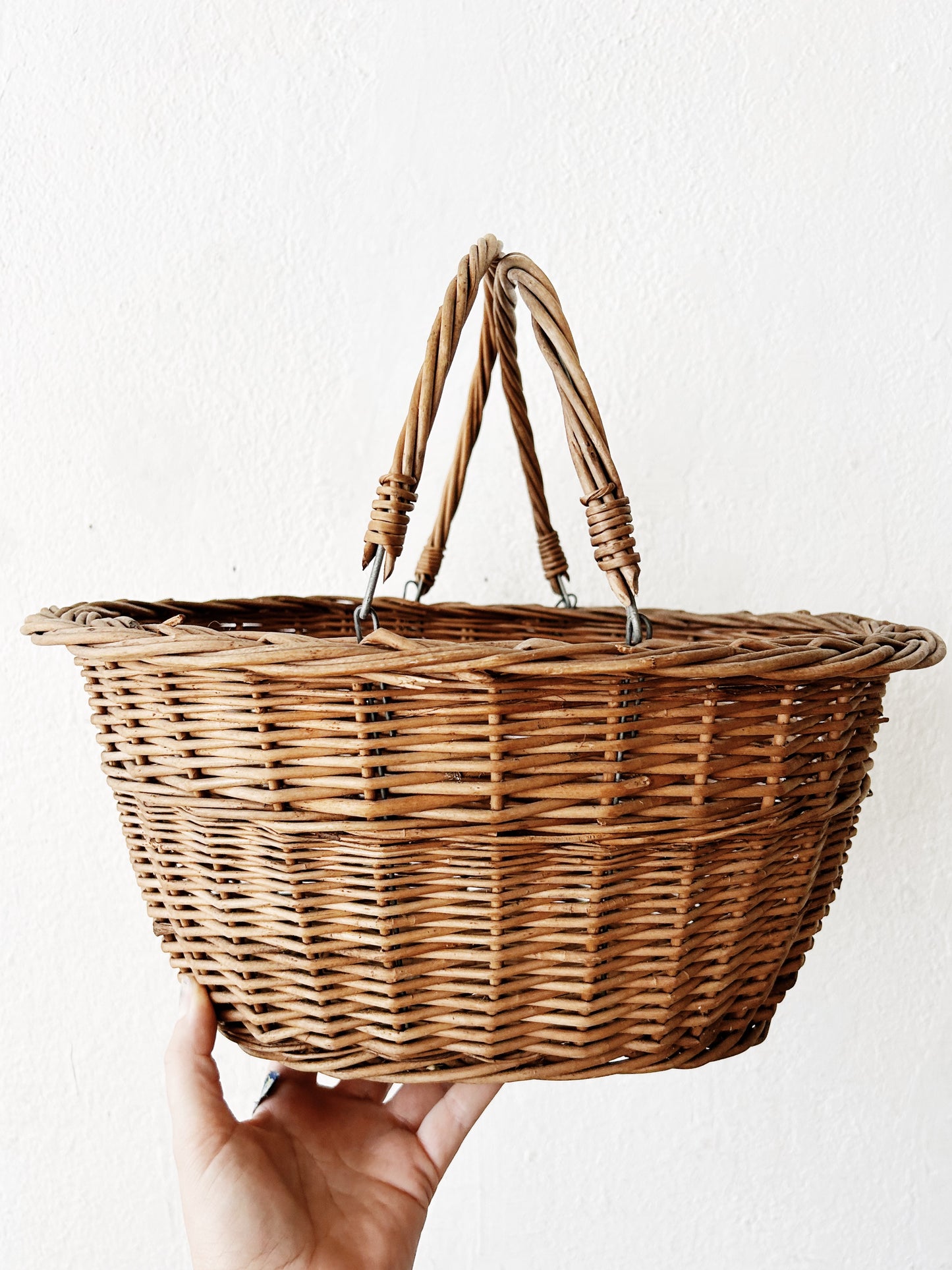 Antique Handled Basket