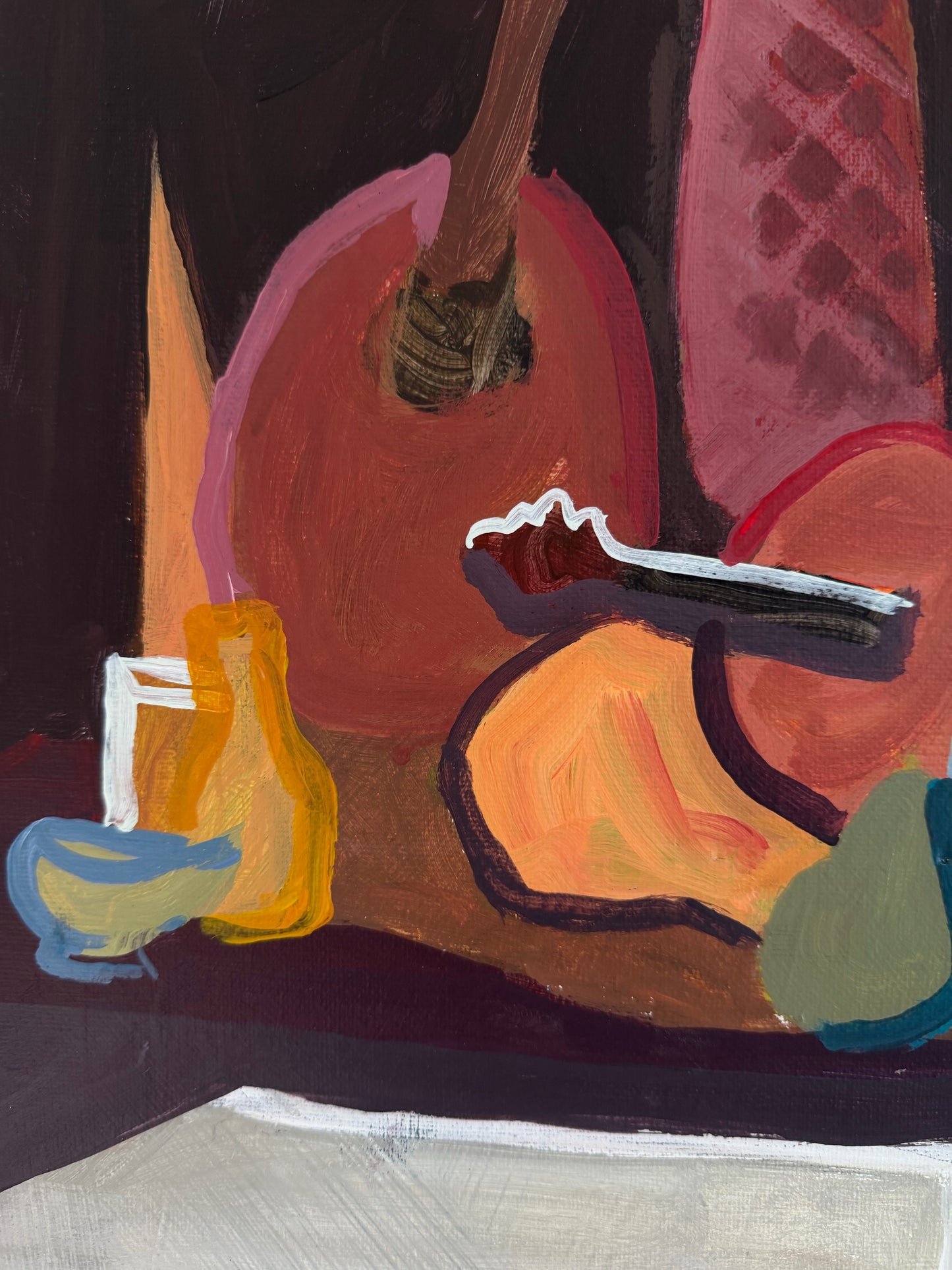 Vintage Still Life Painting