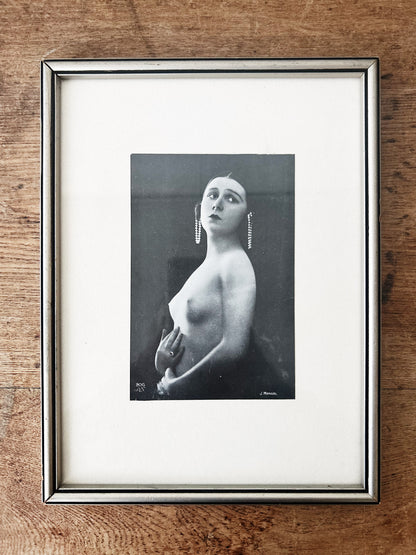 Antique Framed Lithogrpah