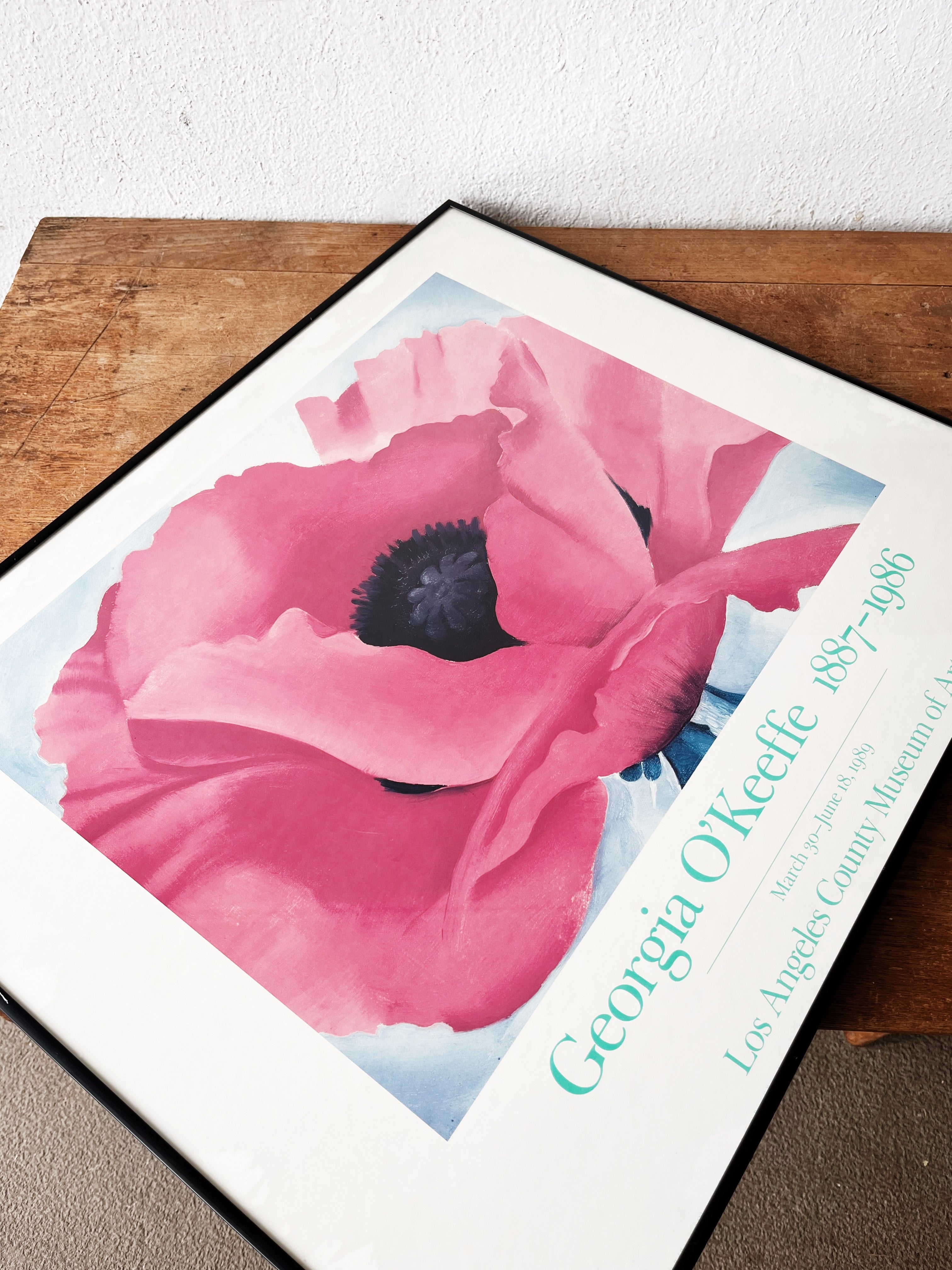 Vintage Georgia O'Keeffe Exhibit Poster – Maven Collective