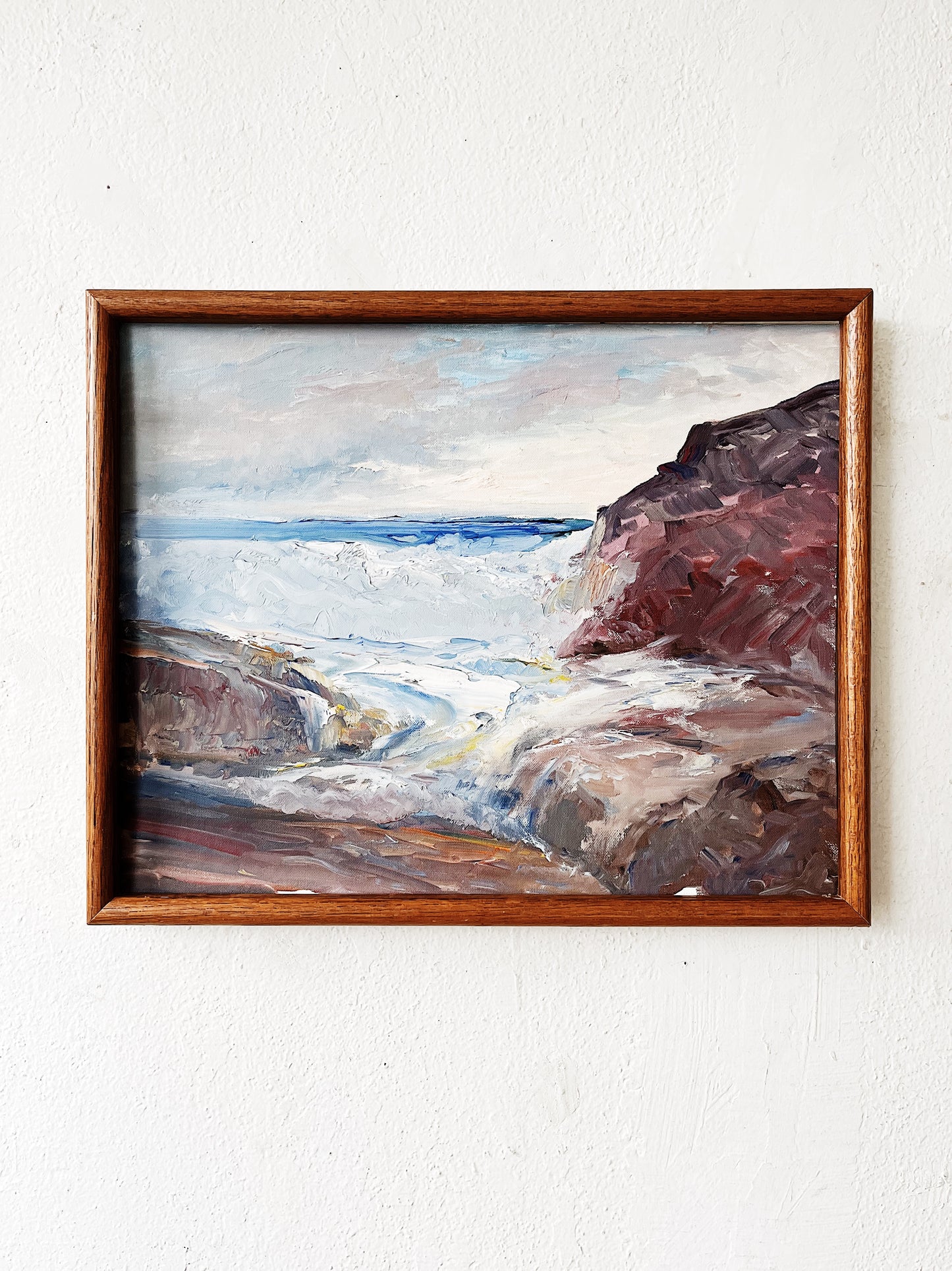 Vintage Seascape Painting