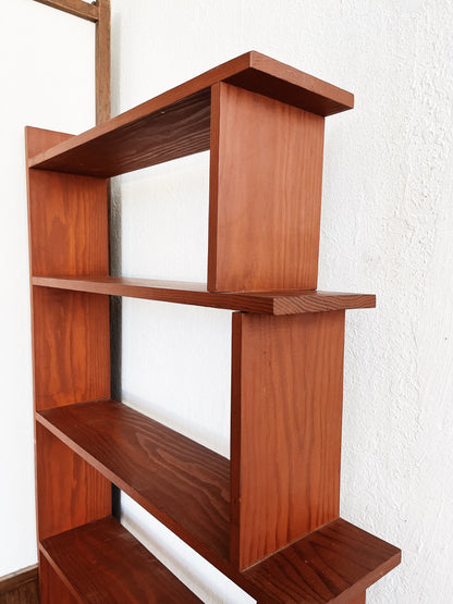 Vintage Room Divider Shelf
