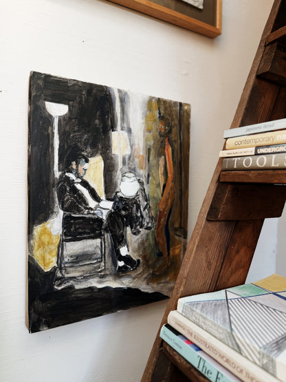 Vintage Figural Painting