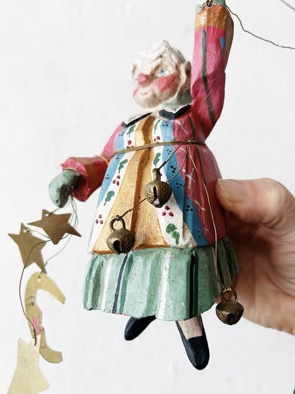 Vintage Denise Calla Folk Art ‘Enchanted Forest’ Ornaments