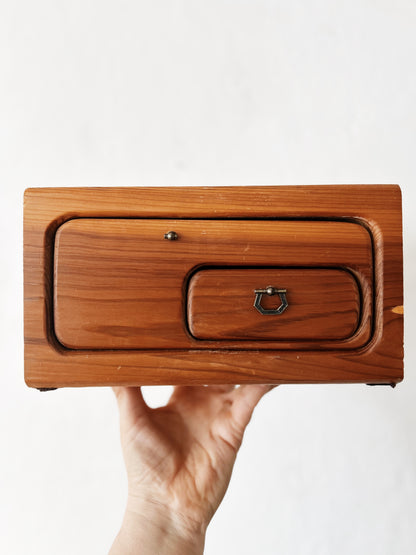 Vintage Cedar Stash Box