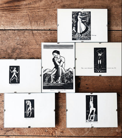 Rockwell Kent Framed Antique Print