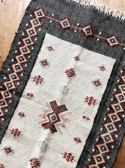Vintage Handmade Wool Rug