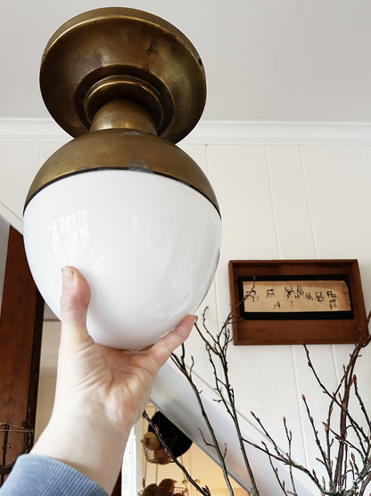 Contemporary Flush Mount Lamp