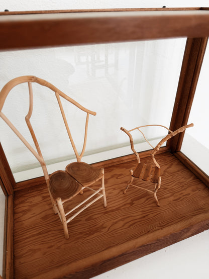 Vintage Handmade Twig Chair