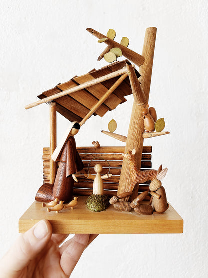 Vintage Polish Nativity