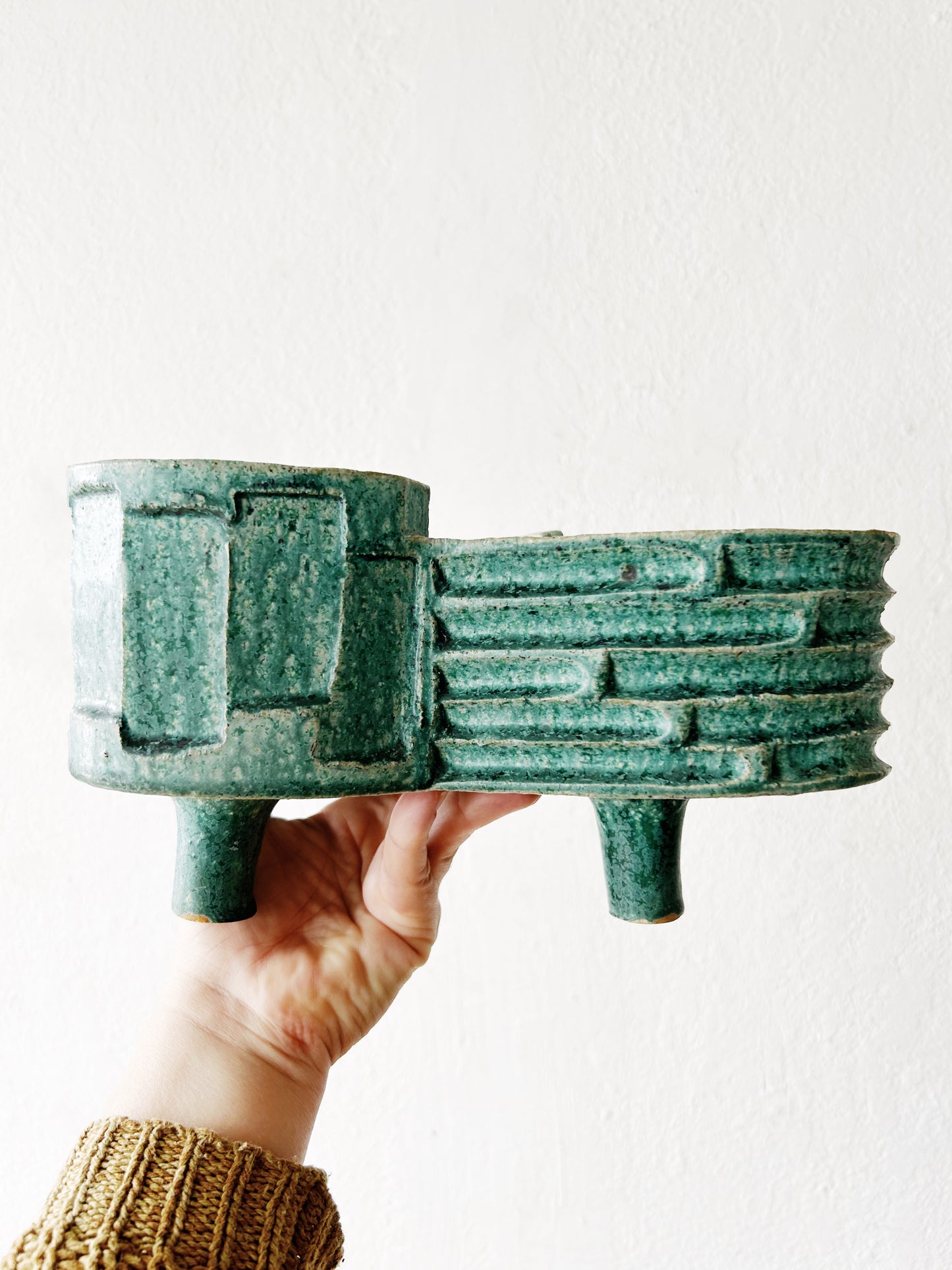 Mid Century Ikebana Planter