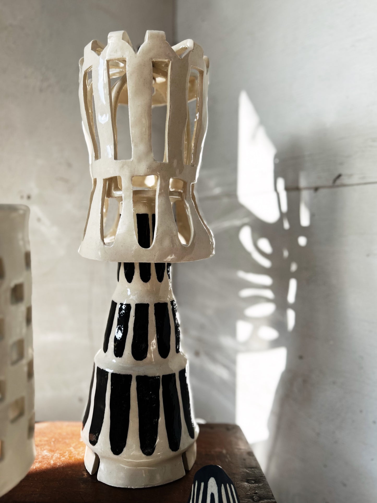 Rebecca Boraz Ceramic Lamp
