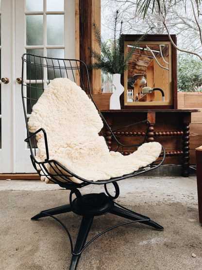 Vintage Homecrest High Back Rocker Chair