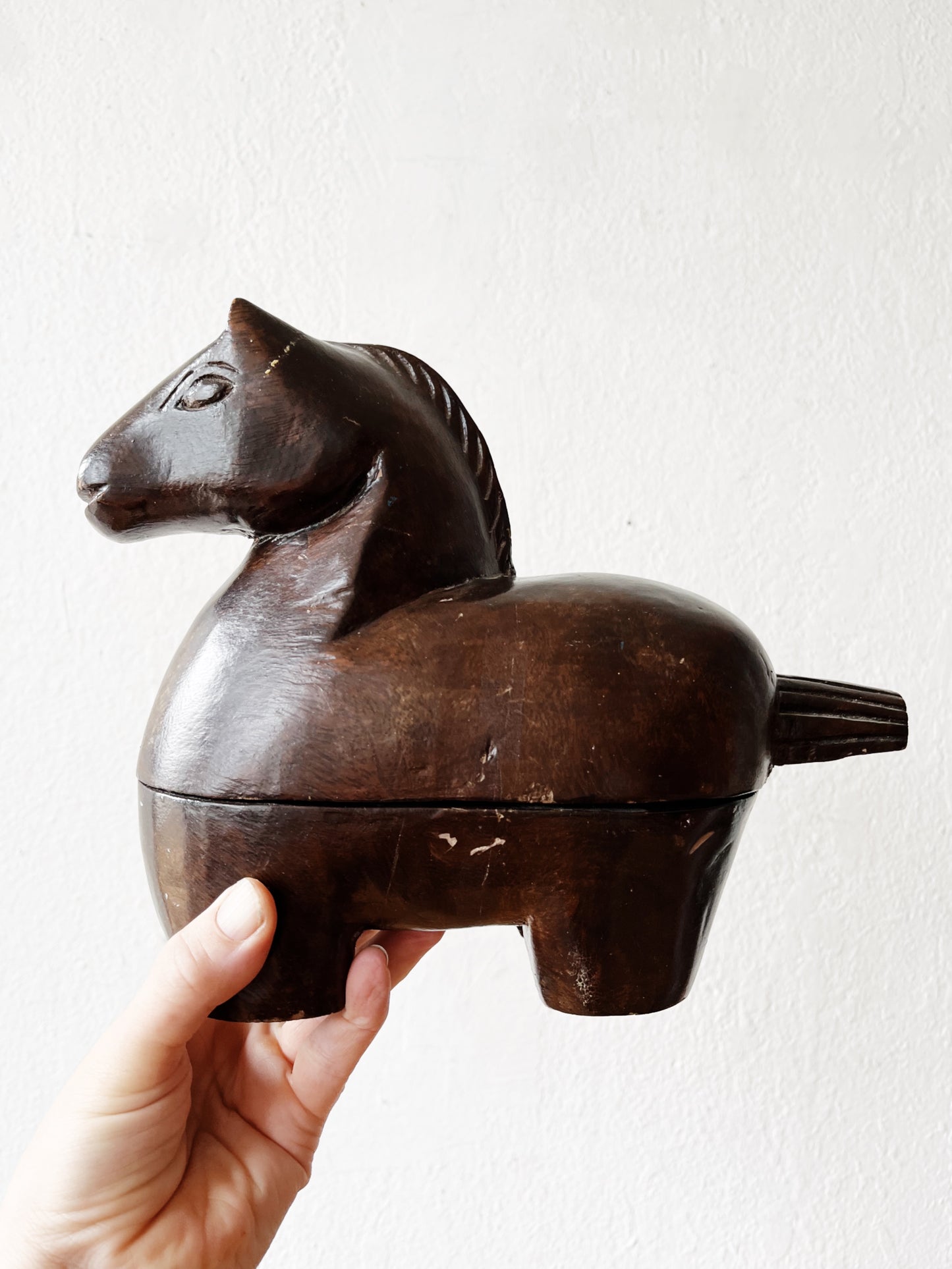 Vintage Ironwood Carved Animal