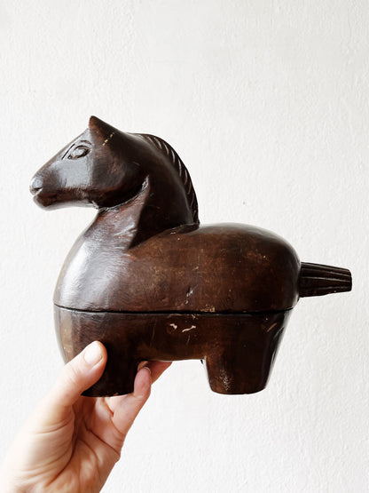 Vintage Ironwood Carved Animal