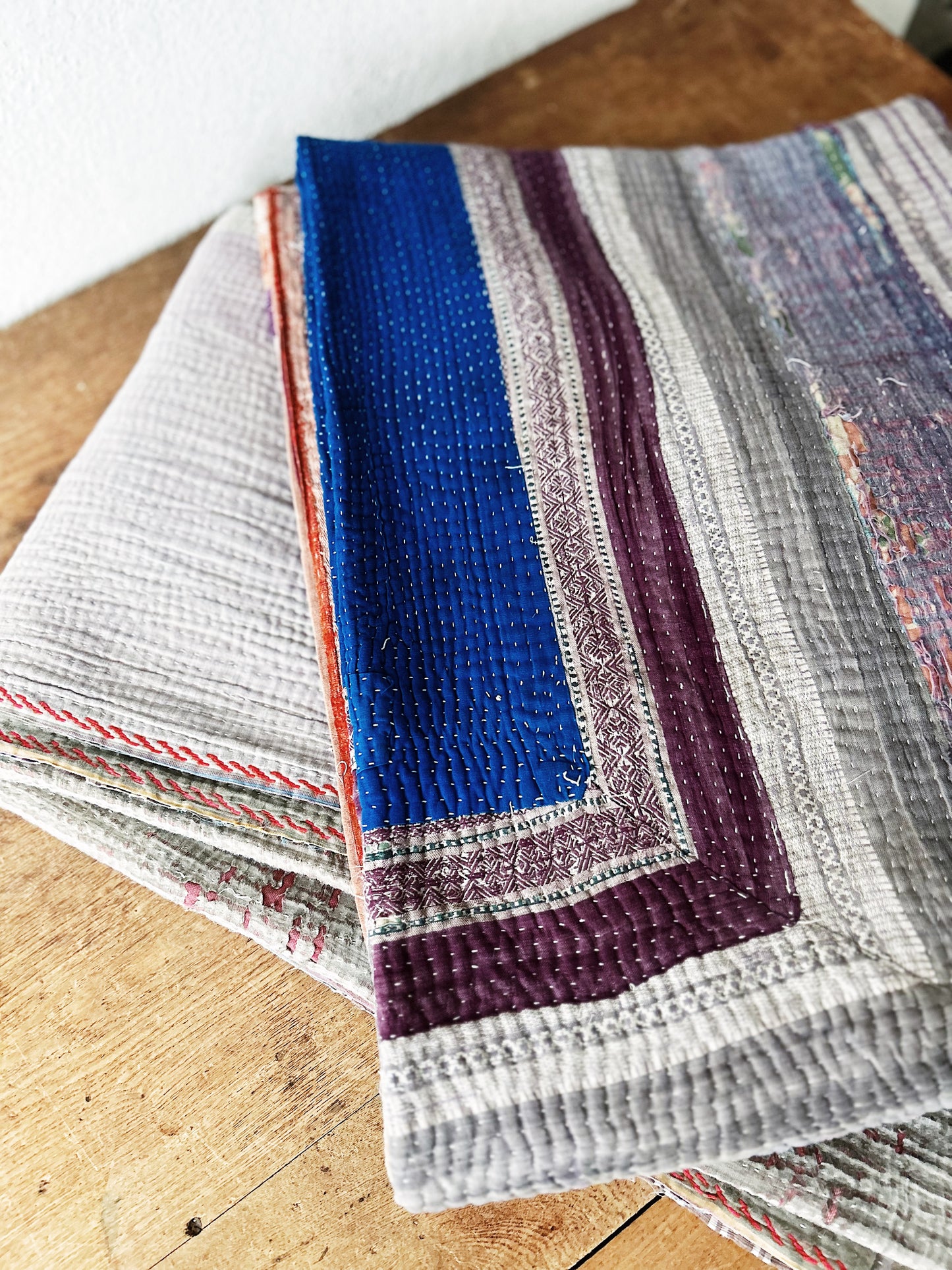 Vintage Kantha Quilt