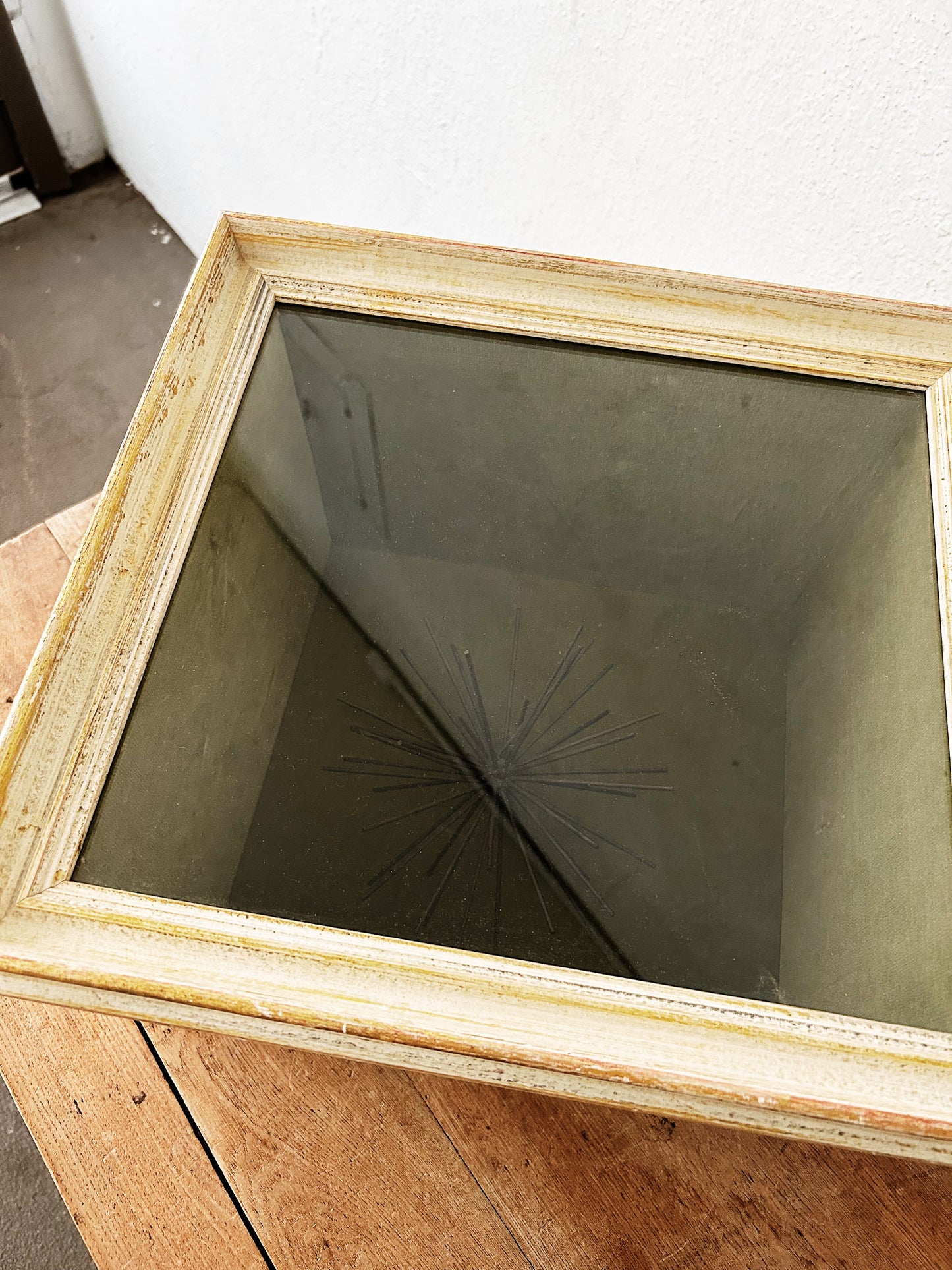 Antique Shadowbox Sculpture