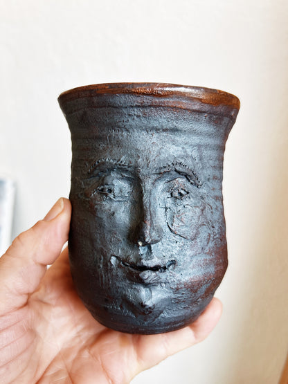 Vintage Bohn Face Mugs