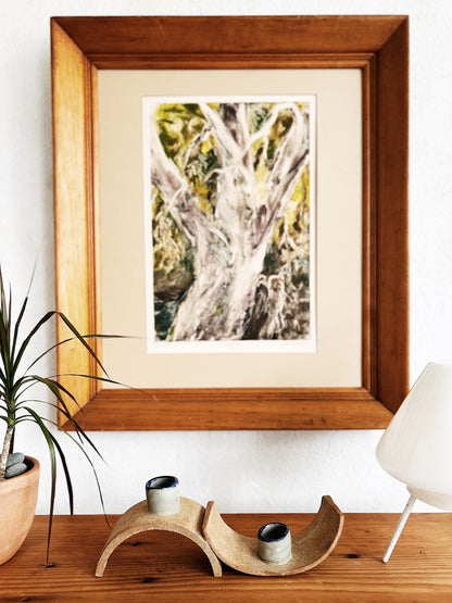 Vintage Hand Built Candelabra