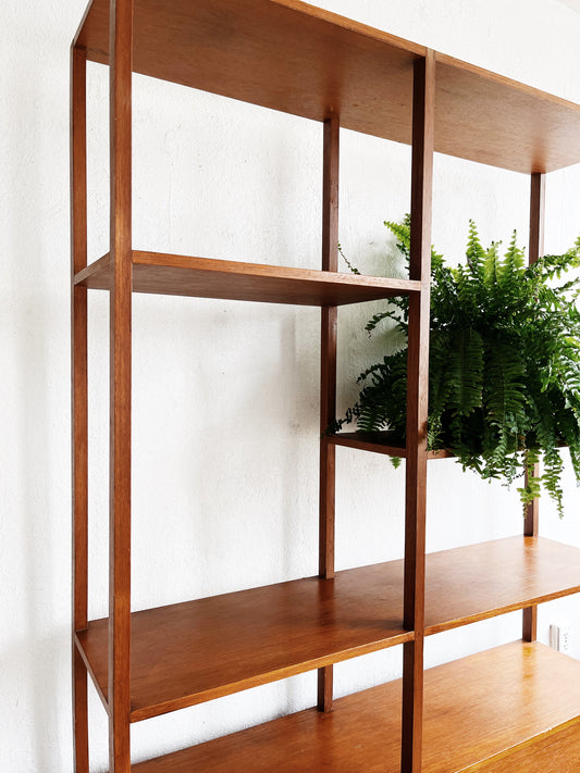 Mid Century Room Divider Shelf
