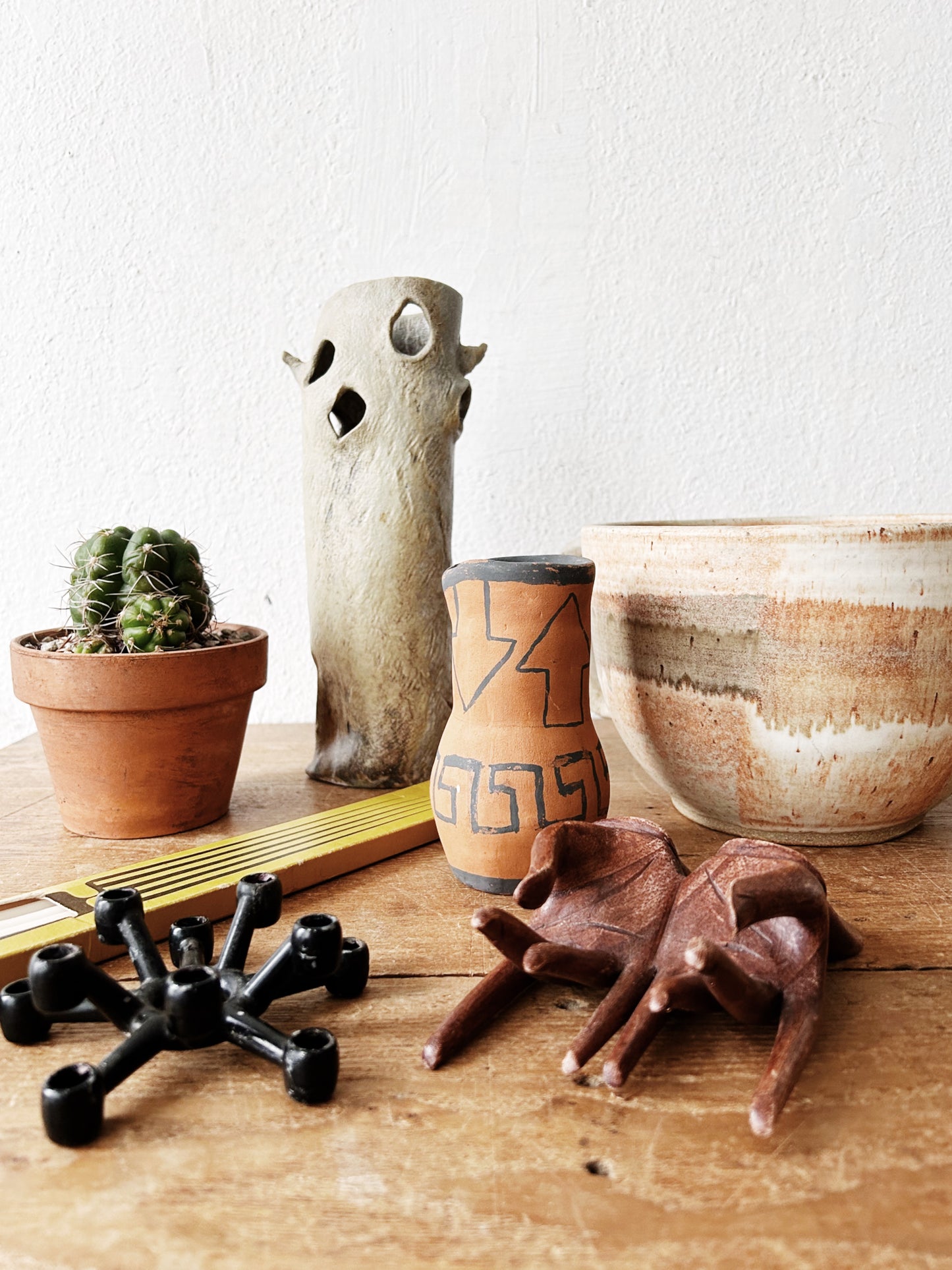 Vintage Wood Hands