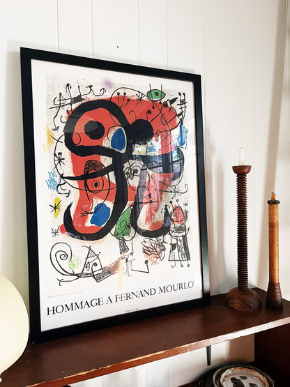 Joan Miro Vintage French Lithograph