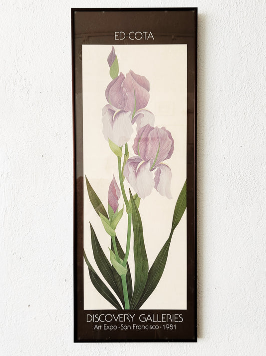 Vintage Ed Cota Exhibit Poster