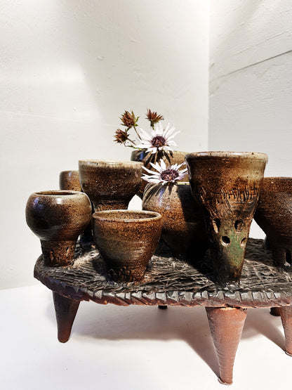 Vintage Brutalist Vessel