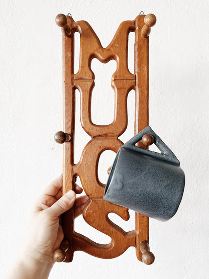 Vintage Mug Rack