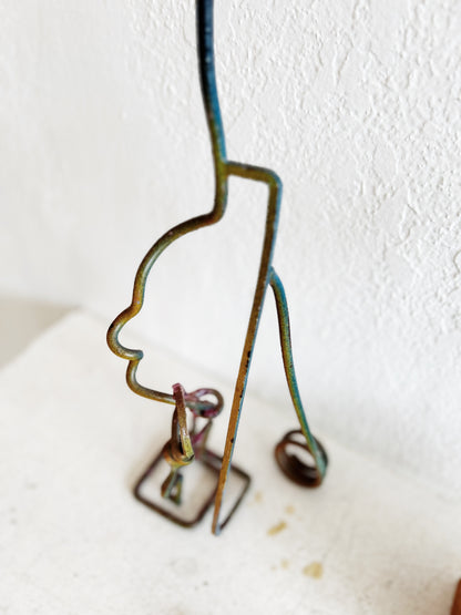 Vintage Handwrought Candlestick
