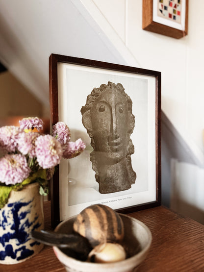 Vintage French Masque Bookplate