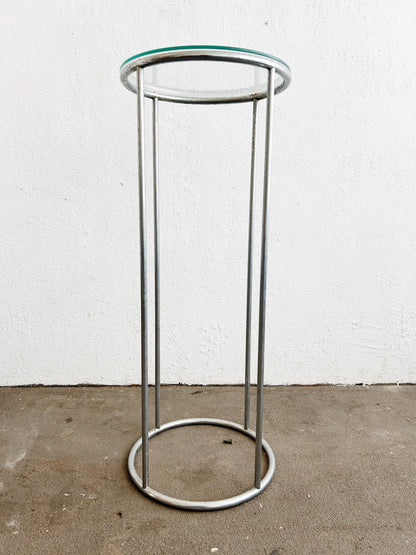 Vintage Tall Chrome Plant Stand