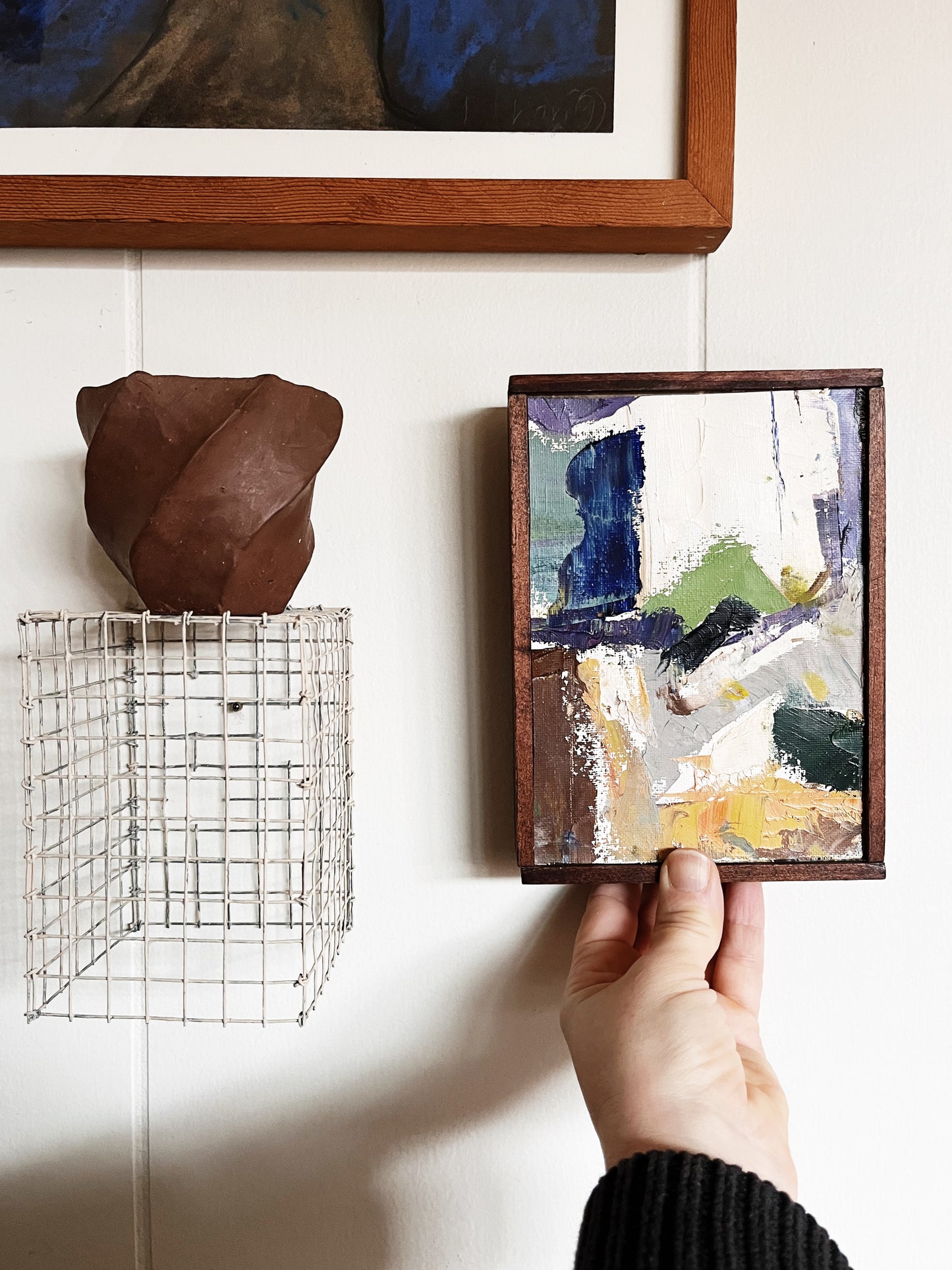 Vintage Abstract Expressionist Painting