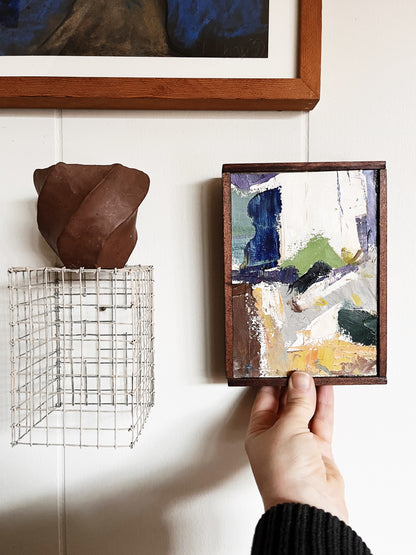 Vintage Abstract Expressionist Painting