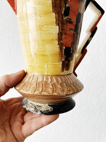 Antique English Art Pottery Pitcher