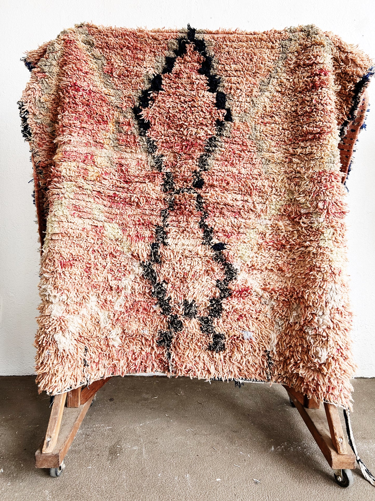 Vintage Moroccan Wool Rug