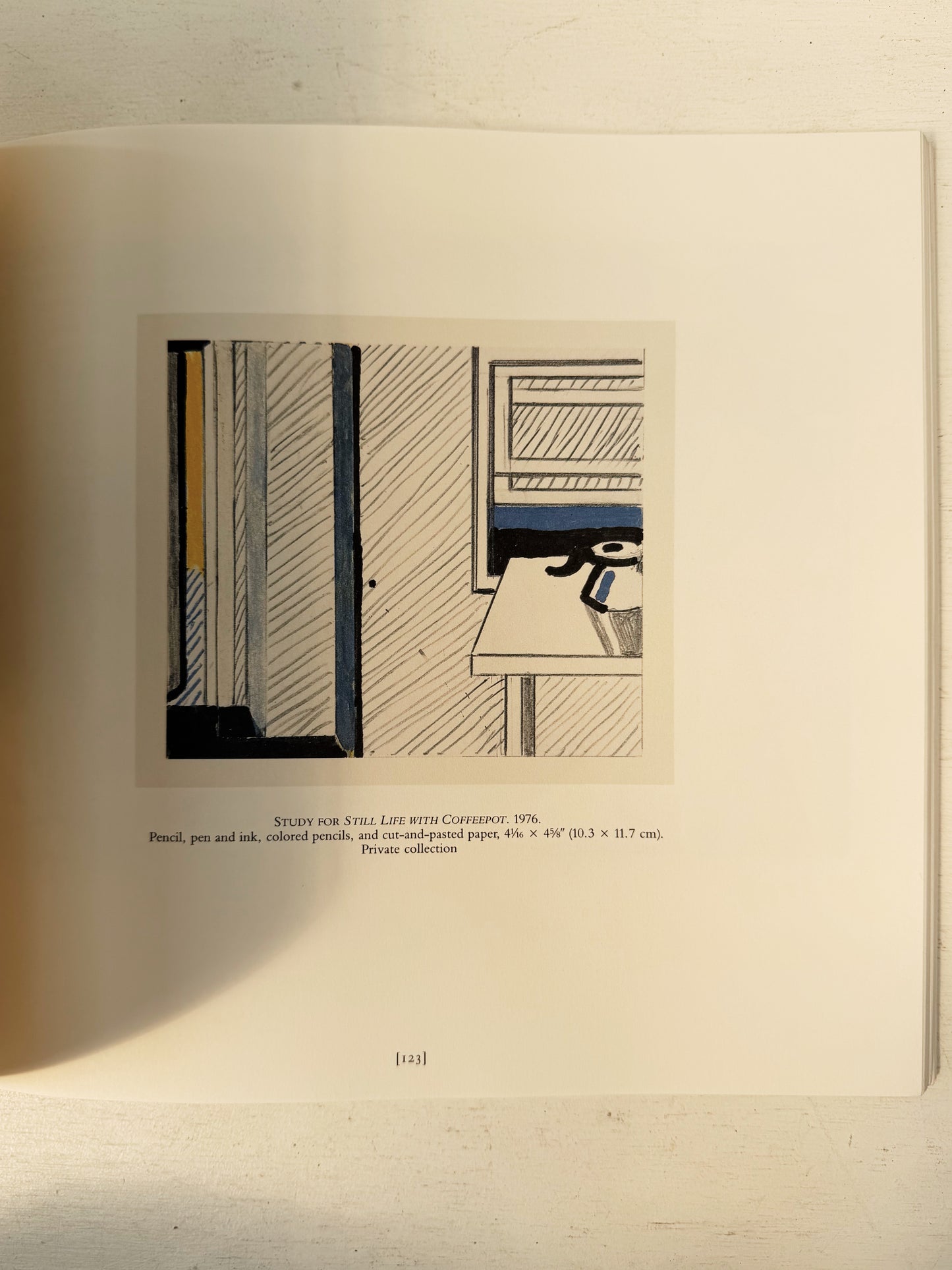 Vintage MOMA Drawings of Roy Lichtenstein