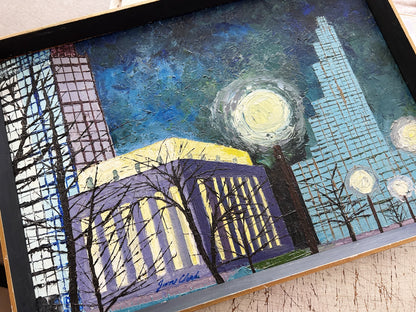 June Clark Original Mid Century Signed Painting