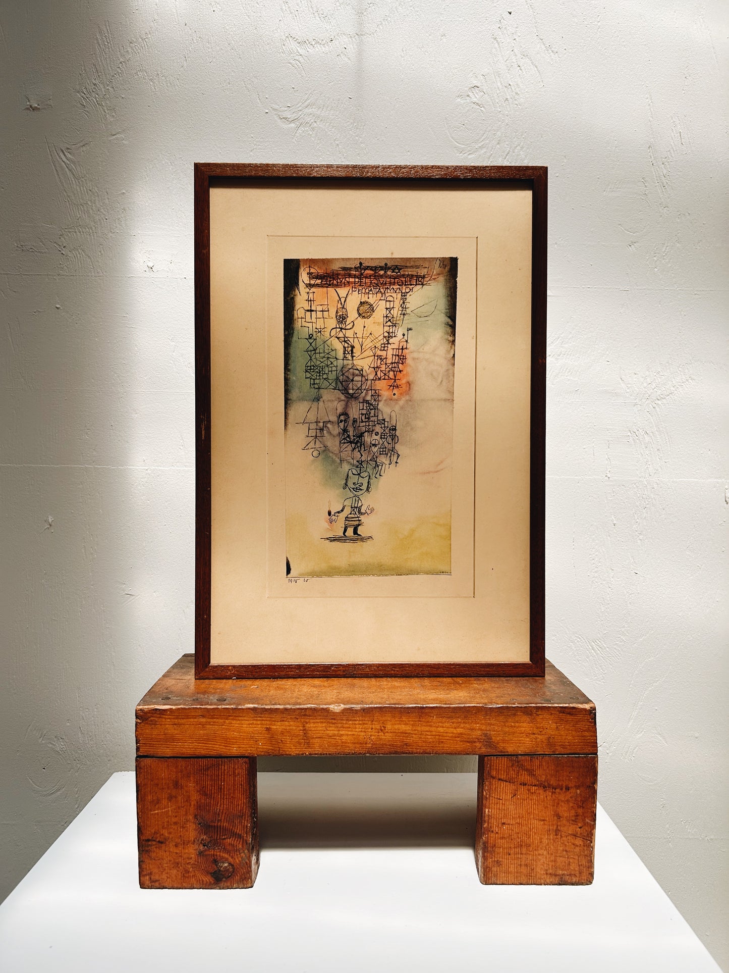 Vintage Paul Klee 'Agnus Dei' Lithograph